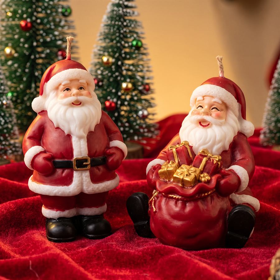 Velas de Papá Noel